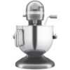 Кухонна машина KitchenAid Artisan 6,6 л 5KSM70SHXEMS з підйомною чашею, колір срібний медальон