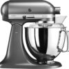 Кухонна машина KitchenAid Artisan 4,8 л 5KSM175PSEMS з відкидним блоком срібний медальйон