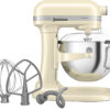 Кухонна машина KitchenAid Artisan 5,6 л 5KSM60SPXEAC з підйомною чашею, кремовий