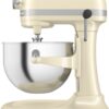 Кухонна машина KitchenAid Artisan 5,6 л 5KSM60SPXEAC з підйомною чашею, кремовий