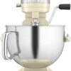 Кухонна машина KitchenAid Artisan 5,6 л 5KSM60SPXEAC з підйомною чашею, кремовий