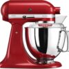 Кухонна машина KitchenAid Artisan 4,8 л 5KSM175PSEER з відкидним блоком червоний