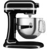 Кухонна машина KitchenAid Artisan 6,6 л 5KSM70SHXEOB з підйомною чашею, чорний