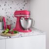 Кухонна машина KitchenAid Artisan 4,8 л 5KSM195PSEHI з відкидним блоком, колір гібіскус