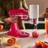 Кухонна машина KitchenAid Artisan 4,8 л 5KSM195PSEHI з відкидним блоком, колір гібіскус