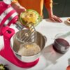 Кухонна машина KitchenAid Artisan 4,8 л 5KSM195PSEHI з відкидним блоком, колір гібіскус