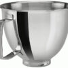 Чаша KitchenAid 3,3 л 5KSM35SSFP з нержавіючої сталі полірована з ручкою