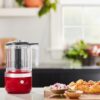 Кухонний мінікомбайн KitchenAid 5KFCB519EER бездротовий червоний