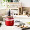 Кухонний мінікомбайн KitchenAid 5KFCB519EER бездротовий червоний