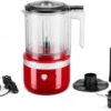 Кухонний мінікомбайн KitchenAid 5KFCB519EER бездротовий червоний