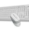 Комплект (клавіатура, мишка) бездротовий A4Tech Fstyler FG1010 White USB