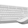 Комплект (клавіатура, мишка) бездротовий A4Tech Fstyler FG1010 White USB