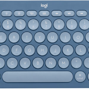  1 - Клавіатура бездротова Logitech Wireless K380 for MAC UA Blueberry (920-011180)