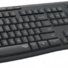 Комплект (клавіатура, миша) бездротовий Logitech MK295 Combo Black USB (920-009800)