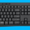 Комплект (клавіатура, миша) бездротовий Logitech MK295 Combo Black USB (920-009800)