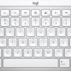  3 - Клавіатура бездротова Logitech MX Keys Mini For Mac Minimalist Wireless Illuminated Pale Grey (920-010526)