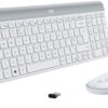 Комплект (клавіатура, миша) бездротовий Logitech MK470 White USB (920-009205)