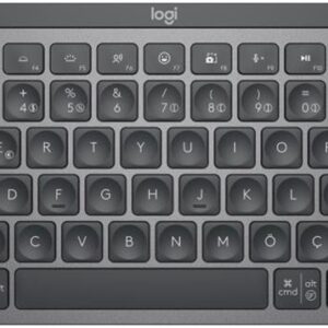  2 - Клавіатура бездротова Logitech MX Keys Mini Wireless Illuminated Graphite (920-010498)