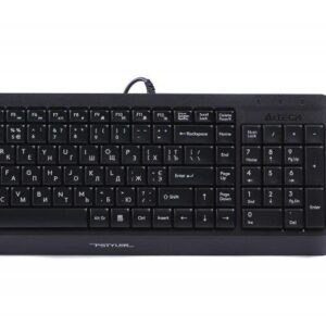  6 - Комплект (клавіатура, мишка) A4Tech F1512 Black USB