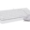 Комплект (клавіатура, мишка) A4Tech F1512 White USB