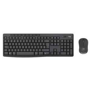  6 - Комплект (клавіатура, миша) бездротовий Logitech MK370 Black USB (L920-012077)