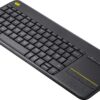 Клавіатура бездротова Logitech K400 Plus Black (920-007145)