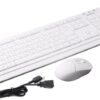 Комплект (клавіатура, мишка) бездротовий A4Tech FG1012 White USB