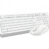 Комплект (клавіатура, мишка) бездротовий A4Tech FG1012 White USB