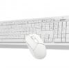 Комплект (клавіатура, мишка) бездротовий A4Tech FG1012 White USB