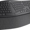 Клавіатура бездротова Logitech Ergo K860 Bluetooth/Wireless UA Black (920-010108)