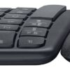 Клавіатура бездротова Logitech Ergo K860 Bluetooth/Wireless UA Black (920-010108)