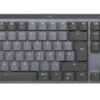 Клавіатура бездротова Logitech MX Mechanical Graphite Clicky (920-010759)