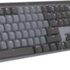 Клавіатура бездротова Logitech MX Mechanical Graphite Clicky (920-010759)