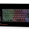 Клавіатура REAL-EL Gaming 8710 TKL Backlit Ukr Black