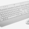 Комплект (клавіатура, миша) бездротовий Logitech MK650 Combo for Business White (920-011032)