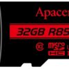 Карта пам’яті MicroSDHC  32GB UHS-I Class 10 Apacer + SD adapter (AP32GMCSH10U5-R)