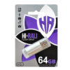 Флеш накоплювач USB 64GB Hi-Rali Corsair Series Silver (HI-64GBCORSL)