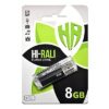 Флеш накоплювач USB 8GB Hi-Rali Corsair Series Black (HI-8GBCORBK)