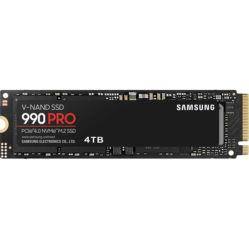  3 - SSD Samsung 990 PRO 4TB M.2 PCI-E 4.0 Nvme MLC (MZ-V9P4T0BW)