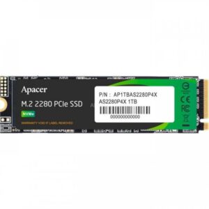  9 - Накопичувач SSD 1TB Apacer AS2280P4X M.2 PCIe 3.0 3D TLC (AP1TBAS2280P4X-1)