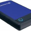 Зовнішній жорсткий диск 2.5″ USB 4.0TB Transcend StoreJet 25H3 Navy Blue (TS4TSJ25H3B)