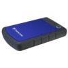 Зовнішній жорсткий диск 2.5″ USB 4.0TB Transcend StoreJet 25H3 Navy Blue (TS4TSJ25H3B)