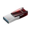 Флеш накоплювач USB3.1 Type-C 64GB Apacer AH180 Red (AP64GAH180R-1)