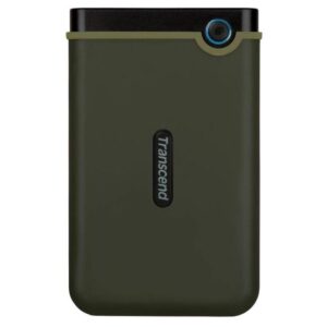  5 - Зовнішній жорсткий диск 2.5" USB 1.0TB Transcend StoreJet 25M3 Military Green Slim (TS1TSJ25M3G)