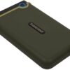 Зовнішній жорсткий диск 2.5″ USB 2.0TB Transcend StoreJet 25M3 Military Green Slim (TS2TSJ25M3G)