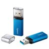 Флеш накоплювач USB3.2 256GB Apacer AH25C Ocean Blue (AP256GAH25CU-1)