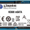 Накопичувач SSD 1ТB Kingston KC600 mSATA SATAIII 3D TLC (SKC600MS/1024G)