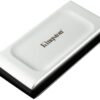 Накопичувач зовнішній SSD Portable USB 2.0ТB Kingston XS2000 Silver (SXS2000/2000G)