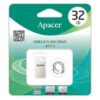 Флеш накоплювач USB 64GB Apacer AH111 Silver/Crystal (AP64GAH111CR-1)