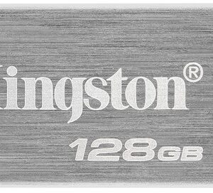  5 - Флеш накоплювач USB3.2 128GB Kingston DataTraveler Kyson Silver/Black (DTKN/128GB)